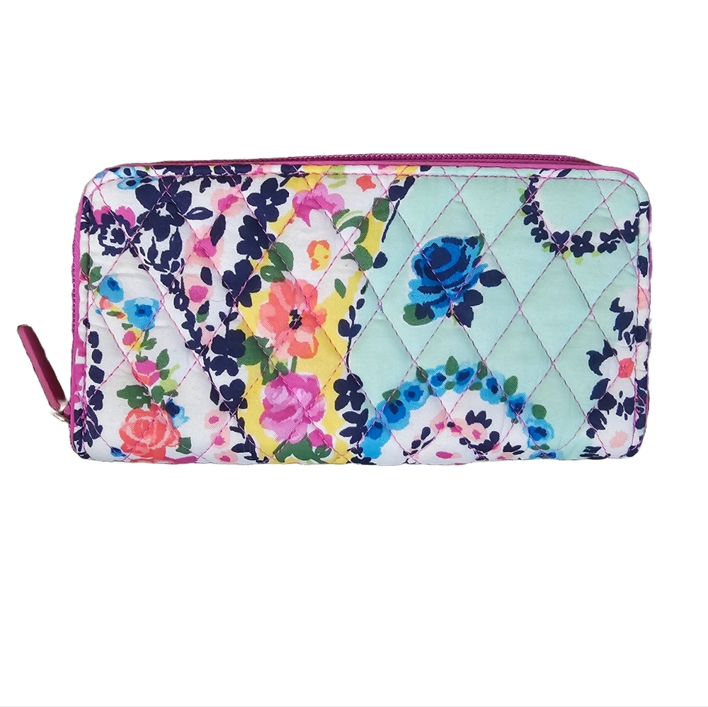 NWT Vera Bradley RFID Georgia Wallet  Pink Wildflower